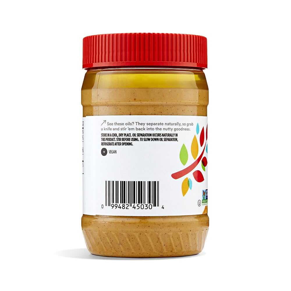 365 by Whole Foods Market, Creamy Peanut Butter, Stir and Enjoy, 16 Ounce