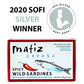 Matiz Sardines Variety Pack, Wild Caught Spanish Waters | 10 Tins | In Olive Oil, Sweet Piquillo Pepper, Spicy Piri Piri Pepper