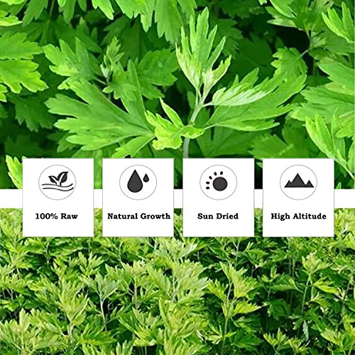 LYCKLIGA Mugwort Leaves Dried Herb Tea 2oz (56g) 100% Natural Artemisia Vulgaris