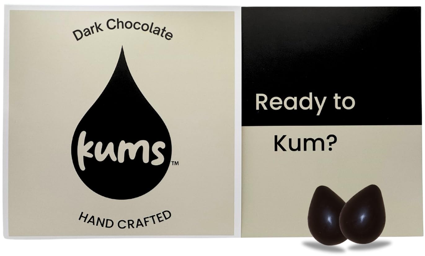 Kums Dark Chocolate Tabs (1 Box) for Men & Women