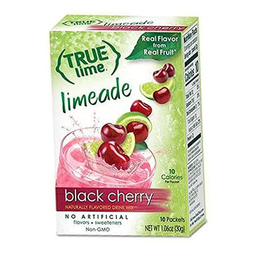 True Lemon Assorted Beverage Pack: (5Boxes 10Ct Each) With 5 Free Bonus Sticks Of Lemonade! True Lemon Original Lemonade, True Peach Lemonade, True Black Cherry Limeade, True Mango Orange And True Raspberry Lemonade. Assorted True Lemonade Drink Mixes.