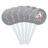GRAPHICS & MORE Bellarmine University Secondary Logo Cupcake Picks Toppers Decoration Set of 6