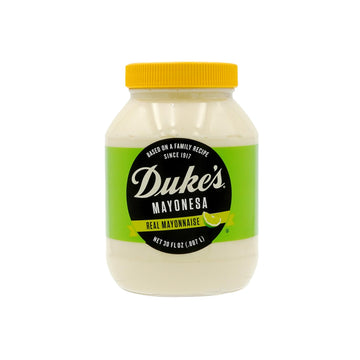 DUKES Mayonnaise, Hint of Lime Flavor, 30 Ounce Jar, Zesty & Citrusy, Pack of 1