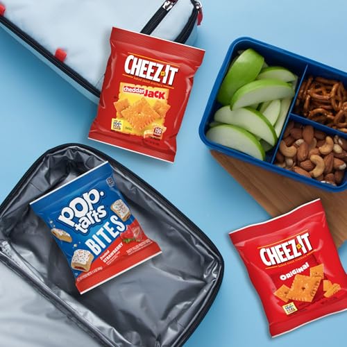 Kelloggs Snacks, Lunch Snacks, Kids Snacks, Grab n Go, Variety Pack, 33.42oz Box (30 Packs)