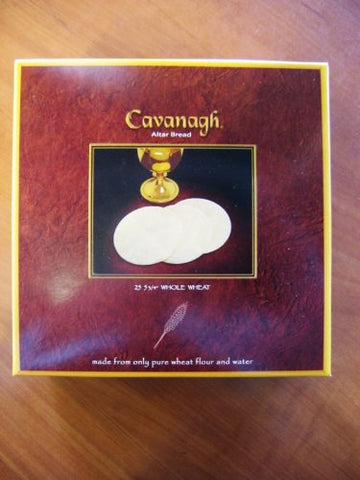 Cavanagh Extra Large Altar Bread - 5 3/4'' Whole Wheat - 25/Box