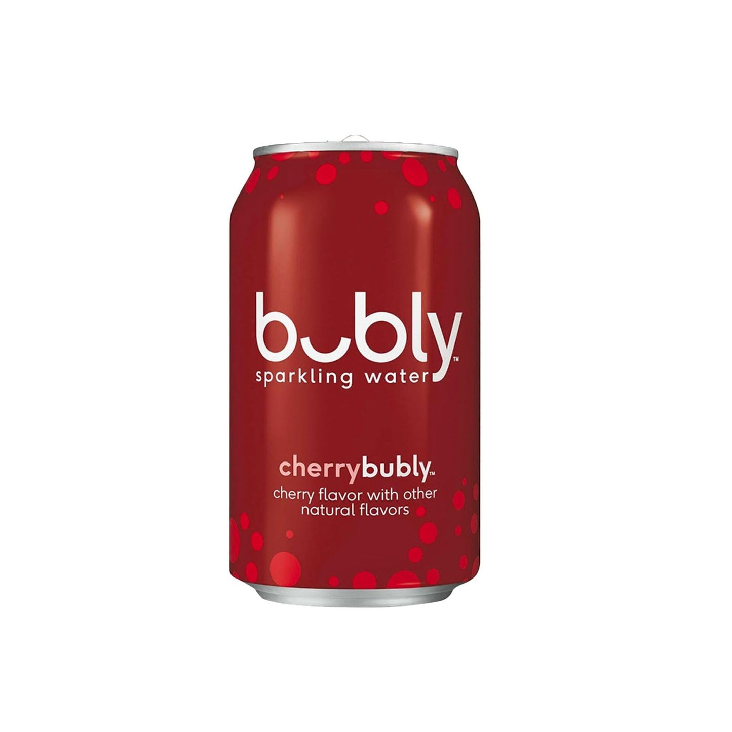 Bubly Cherry Flavored Sparkling Water 12 fl oz Aluminum Can 16 Pack