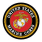 9.5'' Pre-Cut Round United States Marine Corps Edible Image!!