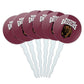 University of Montana Primary Logo Cupcake Picks Toppers Decoration Set of 6