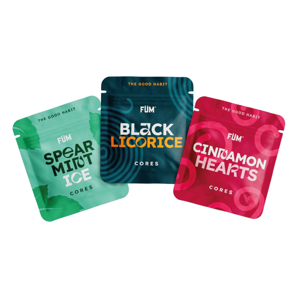 FÜM Plant Based Retro Sweets Cores Bundle - 9 Total Cores, 9.6g