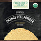 Frontier Co-op Organic Orange Peel Powder - Pure Citrus Flavor - 1lb Bulk Bag