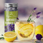 Blue Tea - Lavender Tea - 1.05 Oz (30+ Cups) Loose | Soothing Tea | Herbal Tea - Flower Based - Caffeine Free - Vegan - Non-Gmo - No-Bitter - Chemical Fee | Reusable Pet Jar