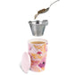 Tea Forte Ginger Lemongrass enhanced Loose Leaf Caffeine-Free Herbal Tea Blend Canister  Makes 35-50 Cups