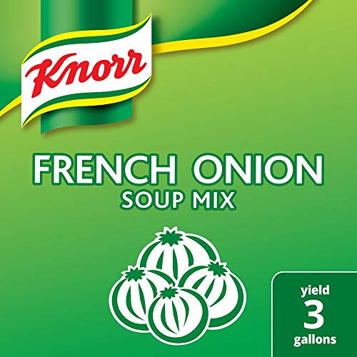 Knorr Professional French Onion Soup Mix Loaded with Real Onions and Beef Fat  Just Add Water  No Artificial Flavors  No added MSG  0g Trans Fat 1.31 Pound (Pack of 6)