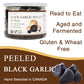 Orgnisulmte Canada Peeled Black Garlic Fermented For 90 Days Peeled Multiple Clove Super Foods, Ready To Eat 7.05 Oz
