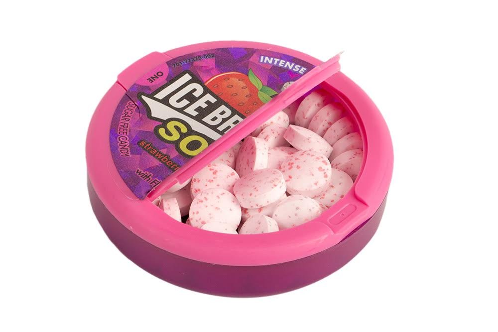 Ice Breakers Sours Strawberry-Mixed Berry 1.5 Oz Containers (Pack Of 8), 1.5 Ounce
