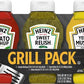 Heinz Tomato Ketchup, Relish, and Mustard Picnic Pack, 3 Count (Pack of 2)