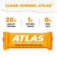 Atlas Bar - 20g Protein, 1g Sugar, 0g Seed Oils, 0g Sugar Alcohols (Variety Pack, 12 Count) (12 Count, Variety)