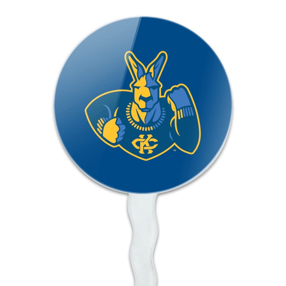 University Of Missouri - Kansas City Primary Logo Cupcake Picks Toppers Decoration Set Of 6