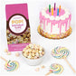 Hammond'S Candies | Gourmet Birthday Cake Popcorn | 3 Bags, Great For Snacking | Small Batches Popped To Perfection | Handcrafte