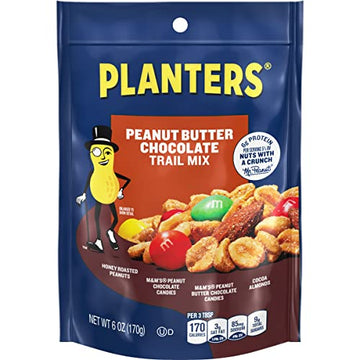 Planters Peanut Butter chocolate Monster Trail Mix 6 oz