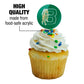 Bronx Community College Secondary Logo Cupcake Picks Toppers Decoration Set Of 6