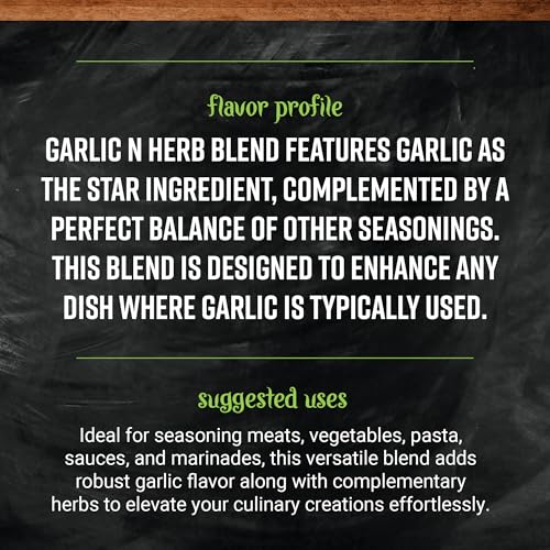 Frontier, Garlic N Herb, 1.94 Ounce