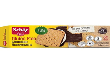 Schar Gluten Free Chocolate Honeygrams, Natural, 6.7 Ounce (Pack of 6)