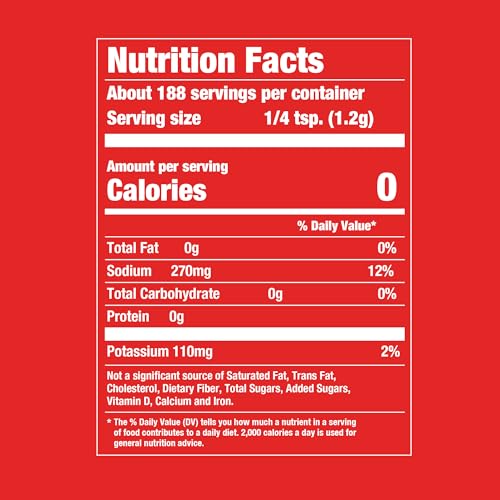 Lawrys 25% Less Sodium Seasoned Salt, 8 oz (Pack of 12)