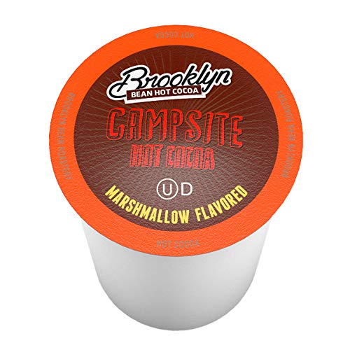 Brooklyn Beans Hot Cocoa Pods, Chocolate Marshmallow, Compatible with 2.0 K-Cup malt-inspired, 40 Count