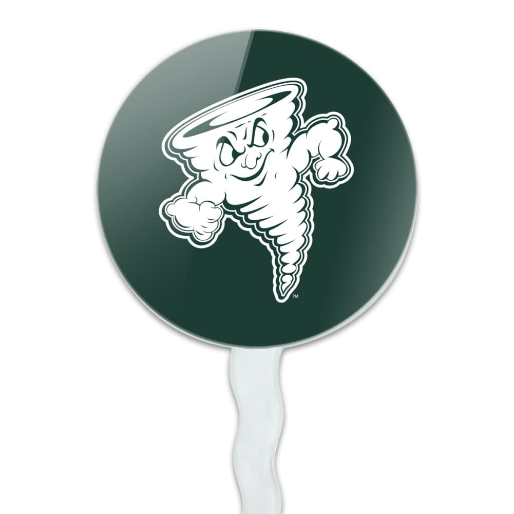 Lake Erie College Secondary Logo Cupcake Picks Toppers Decoration Set Of 6