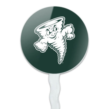 Lake Erie College Secondary Logo Cupcake Picks Toppers Decoration Set Of 6
