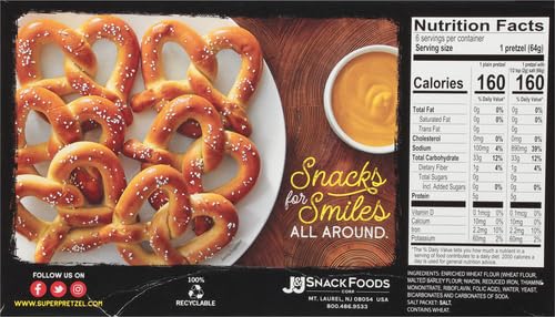 SuperPretzel, Soft Pretzels, 13 oz