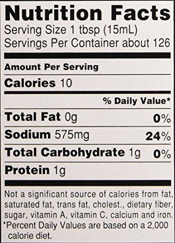 Kikkoman Less Sodium Soy Sauce, 2 Qt Bottle. (Pack Of 1)