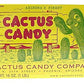 FQQF 1 LB Box of Prickly Pear Cactus Candy - Delicious Natural Sweet Treat, Gluten-Free, Perfect for Gifting or Snacking