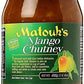 Matouks Mango Chutney, 16 oz Jar, Sweet and Spicy Condiment, Perfect for Dipping and Cooking