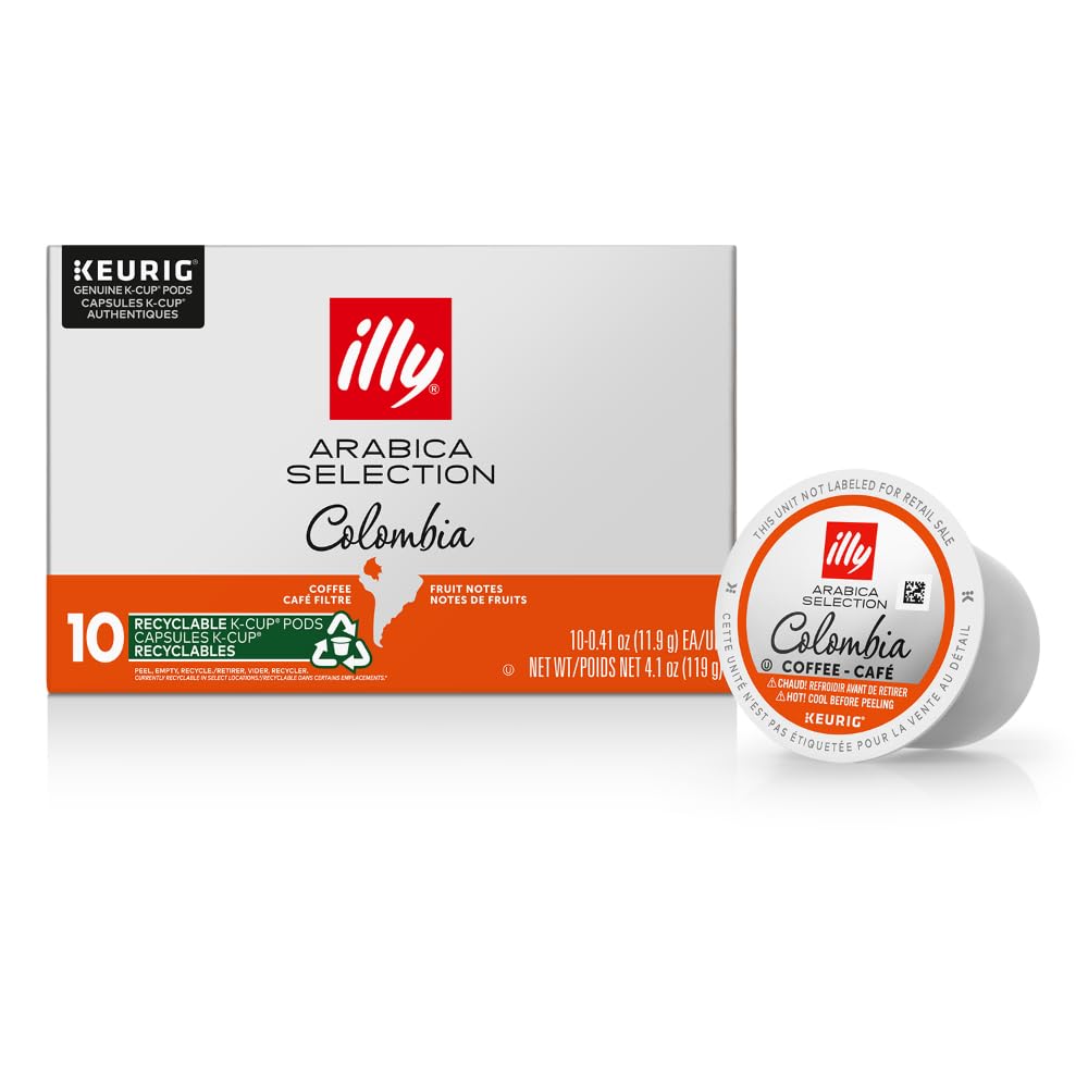 Illy Caffe Coffee - K-cup Colo Arabica Select - Case of 6 - 4.103 OZ (6x10 CT)
