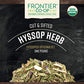 Frontier Co-Op Organic Cut & Sifted Hyssop Herb 1Lb
