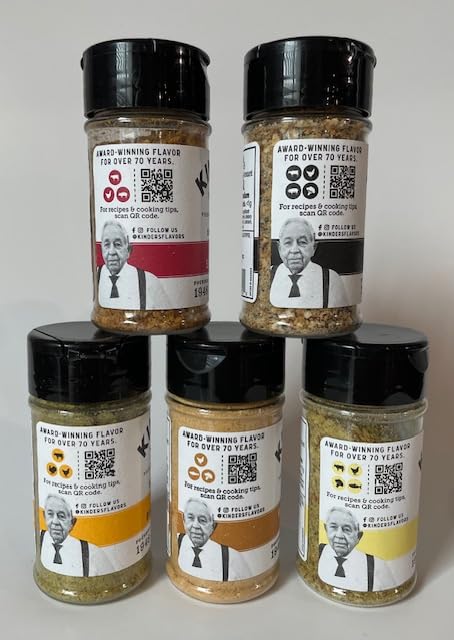 Seasoning Set, KINDERS, Roast Chicken, Buttery Burger Blend, The Blend, The Steak Blend, Buttery Steakhouse Special Select Sampl