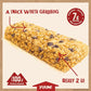 Kodiak Cakes Chewy Granola Snack Bars, Peanut Butter Chocolate Chip, High Protein, 100% Whole Grains, 12 boxes with 5 bars each
