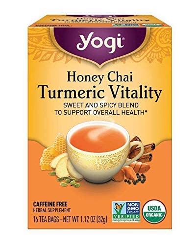 Yogi Tea, Honey Chai Turmeric Vitality, 16 Ct
