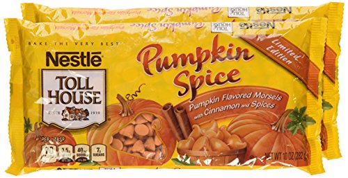 Nestle, Toll House Morsels, Pumpkin Spice, 10Oz Bag (Pack Of 2)