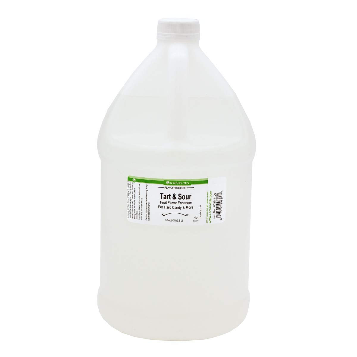 LorAnn Tart and Sour Flavor Enhancer, 1 Gallon, Ideal for Baking and Confectionery