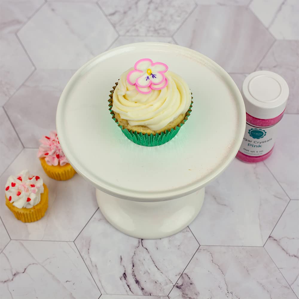 O'Creme Pansy Royal Icing Sugar Flower 1-1/4 Inch - For Cake Decorating - Decorations For Cakes, Cupcake Toppers - Birthday, Wed
