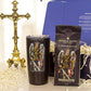 Catholic Coffee Dark Roast Ground Coffee - Almond & Citrus Notes, 12oz Bag, Premium Gift Inspired by St. Michael