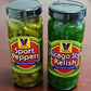 Vienna Chicago Style Relish (12 oz.), Sport Pepper (12oz.) Pack of 2