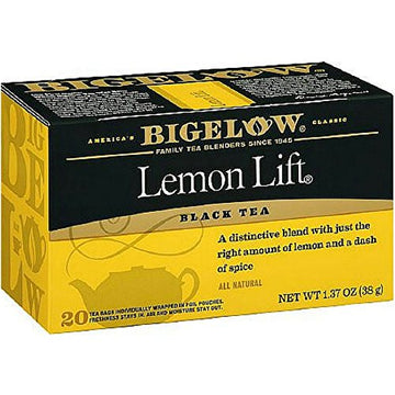Bigelow Tea Lemon Lift 20 Count (Pack Of 18)