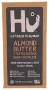 Hu Dark Chocolate Bar | Almond Butter & Puffed Quinoa Chocolate | Natural Organic Vegan, Gluten Free, Paleo, Non GMO, Fair Trade