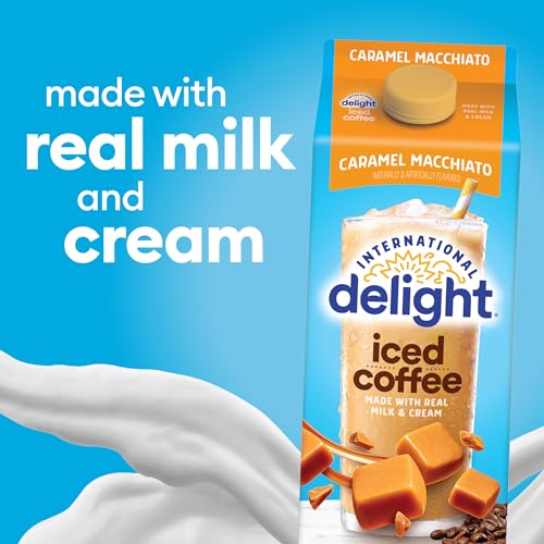 International Delight Iced Coffee, Caramel Macchiato Liquid, 64 oz.