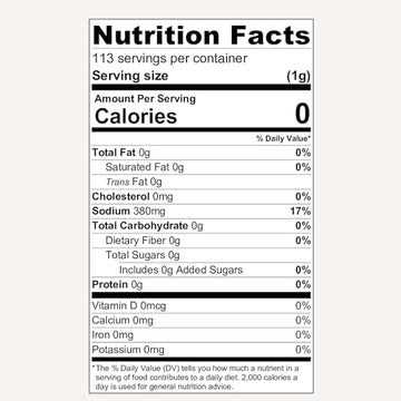 Sabatino Tartufi Truffle & Salt  3.4 Ounce (Pack of 2)