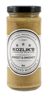 Kozlik'S Sweet & Smoky Brown Yellow Dijon Natural Gluten Free Non-Gmo Mustard, 8.5Oz Jar